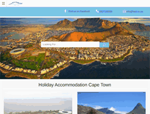 Tablet Screenshot of capetown-apartments.co.za